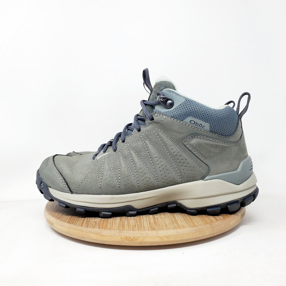 Oboz Sypes Boots Womens 7 BDry Mid Trail Hiking Shoes Waterproof Lace Up
